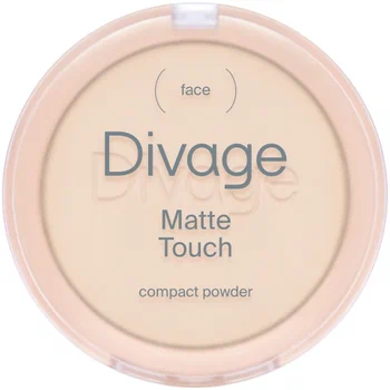 DIVAGE пудра компактная matte touch compact powder т.01